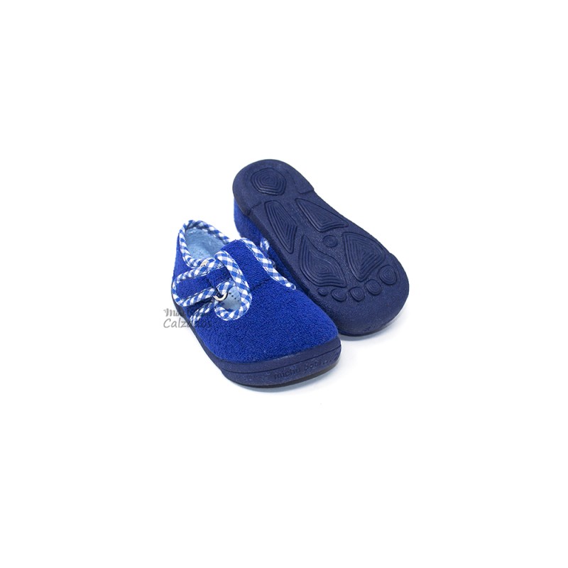 Zapatillas de Casa 3307 Toalla Azul