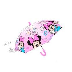 Paraguas Minnie Stickers Rosa