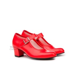 Zapatos Tacón Rojo