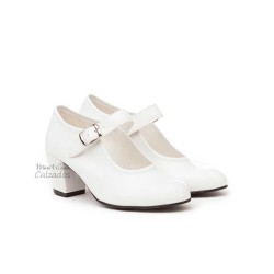 Zapatos Tacón Blanco