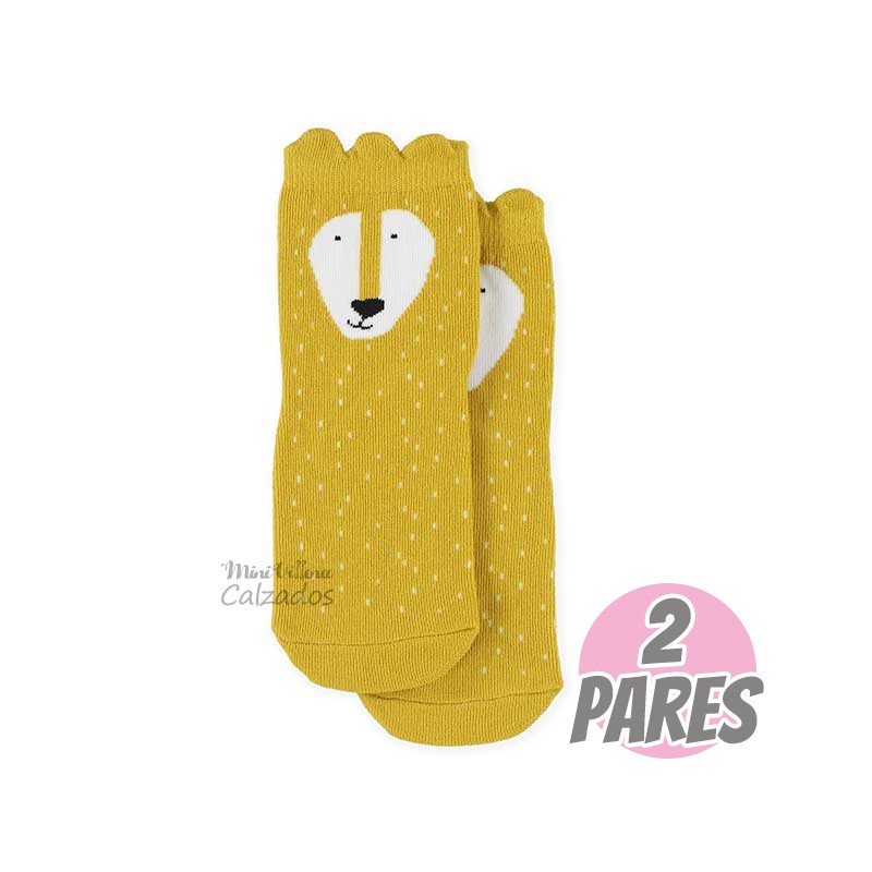 Pack 2 Calcetines Respetuosos Mr. Lion