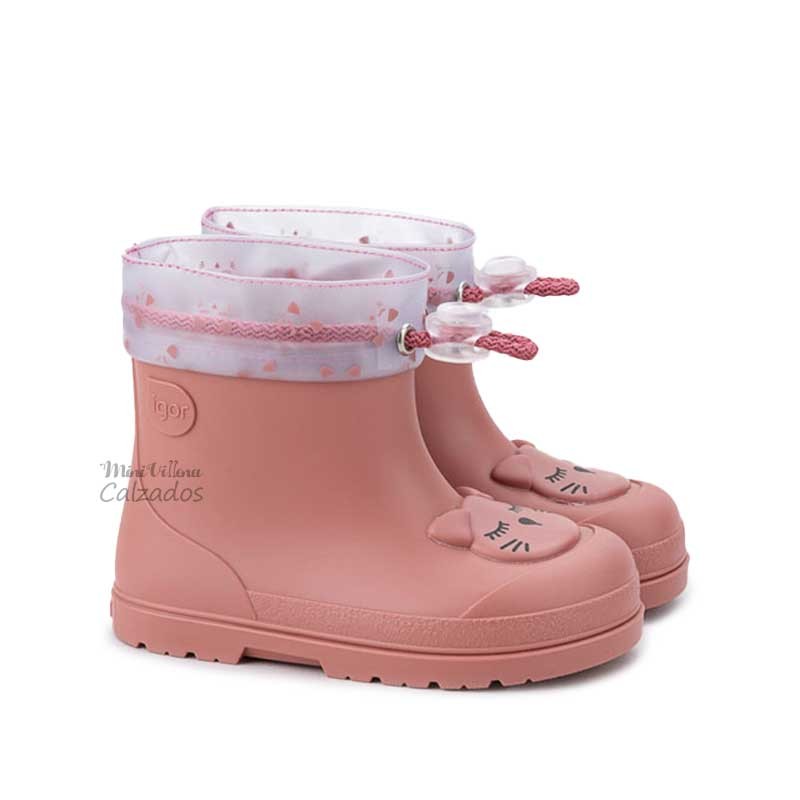 Botas de Agua Mendi Gato Rose