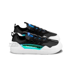 Deportivas Barebarics Futura Iridescent Black