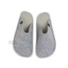 Slippers Gris Suela Rosa Snugi