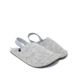 Slippers Gris Suela Gris Snugi