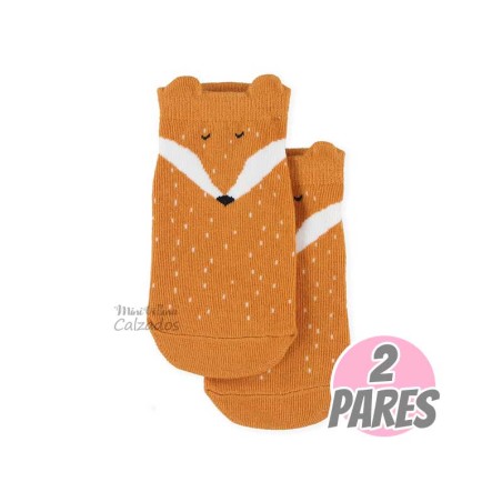 Pack 2 Calcetines Cortos Mr. Fox